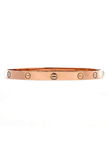 Cartier Love Bracelet 18K Rose Gold (view 1)