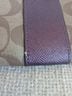 Coach 100% Leather Print Brown Makeup Bag One size - photo 4