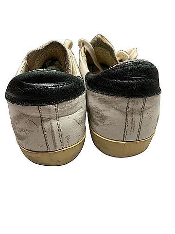 Golden Goose Destroyed Zebra Sneakers (view 2)