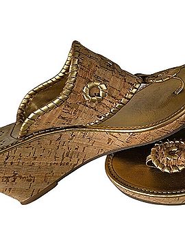 Jack Rogers Marbella Cork Wedge Sandals (view 1)