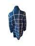 Anne Klein Plaid Black Ivory Coat Size XL - photo 2