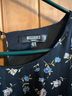 Missguided Floral Black Cocktail Dress Size 16 - photo 3