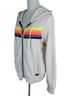 Aviator Nation Stripes Multi Color Ivory Jacket Size S - photo 6