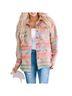 Title Unknown 100% Polyester Aztec Or Tribal Print Multi Color Jacket Size L - photo 1