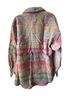 Title Unknown 100% Polyester Aztec Or Tribal Print Multi Color Jacket Size L - photo 2