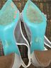 Betsey Johnson Floral Multi Color Heels Size 9 1/2 - photo 9