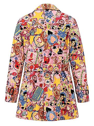 FIORUCCI Pop Art Short Trench Coat Coat (view 2)