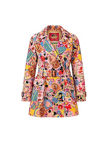 FIORUCCI Pop Art Short Trench Coat Coat (view 1)