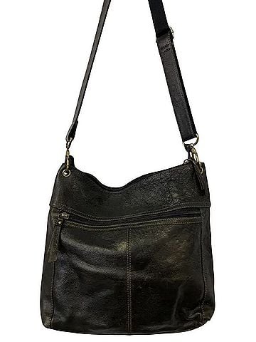 Fossil Leather Crossbody Bag (view 2)