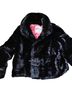 Milly Black Faux Fur Jacket Size M - photo 1
