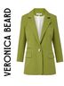 Veronica Beard Solid Green Blazer Size 0 - photo 3
