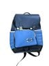 Coach Blue Yellow Black Leather Backpack One size - photo 1
