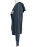 Aviator Nation Stripes Gray Jacket Size S - photo 8