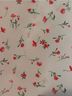 Philosophy 100% Polyester Floral White Red Short Sleeve Blouse Size M - photo 5