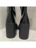Free People 100% Leather Black Ankle Boots Size 9 - photo 5