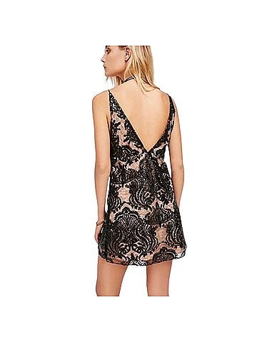 Free People Night Shimmer Cocktail Dress (view 2)