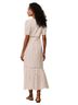 LoveShackFancy 100% Cotton Floral Bow Print White Cocktail Dress Size 6 - photo 2