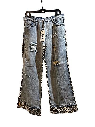 Blue Velvet Jeans (view 1)