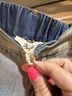 Blue Velvet Leopard Print Blue Brown Jeans Size XL - photo 3