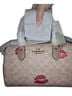 Coach Print Multi Color Leather Tote One size - photo 1