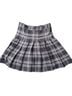 DAZY Plaid Black Gray Casual Skirt Size M - photo 1