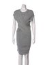FRAME Gray Casual Dress Size XS - photo 1