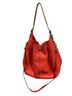 Coach 100% Leather Solid Red Crossbody Bag One size - photo 2