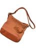 Coach Print Orange Leather Shoulder Bag One size - photo 1