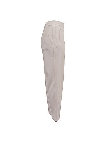 Proenza Schouler Proenza Schouler High-Rise Carrot Pants in White Wool (view 2)