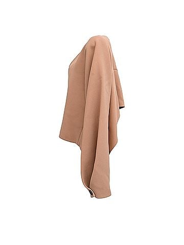 Diane von Furstenberg Diane Von Furstenberg Open Blazer in Brown Acetate (view 2)