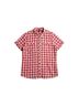 Eddie Bauer Plaid Red White Short Sleeve Button-Down Shirt Size 2X - photo 2