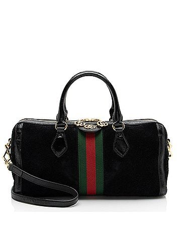 Gucci Gucci Suede Ophidia Medium Boston Bag (view 1)