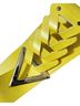 Retro 100% Faux Leather Yellow Belt Size S - photo 3