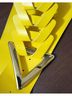 Retro 100% Faux Leather Yellow Belt Size S - photo 8