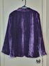 Bob Mackie 70% Rayon 30% Silk 100% Polyester Solid Purple Blazer Size 1X - photo 5