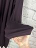 Flax Solid Multi Color Purple Kimono Size L - photo 5