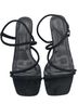 Jason Wu 100% Leather Black Heels Size 9 1/2 - photo 1