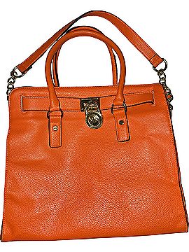 Michael Kors Leather Tote (view 1)
