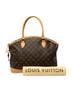 Louis Vuitton 100% Coated Canvas Brown Monogram Lockit Horizontal One size - photo 7