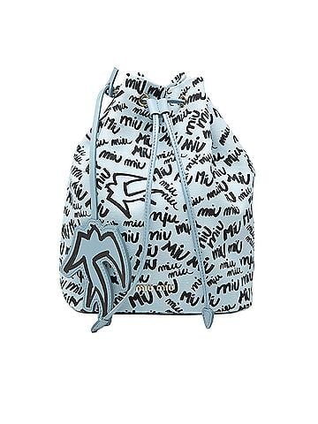 Miu Miu Printed Canvas Drawstring Pouch (view 1)