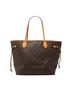 Louis Vuitton 100% Coated Canvas Brown Monogram Neverfull MM One size - photo 1