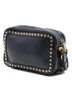 Prada 100% Leather Black City Calf Studded Camera Bag One size - photo 3