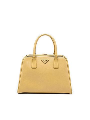 Prada Saffiano Lux Pyramid Frame Handbag (view 1)