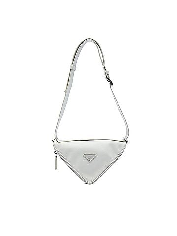 Prada Saffiano Cuir Triangle Convertible Shoulder Bag (view 1)