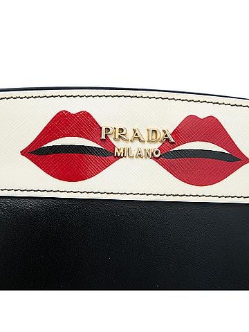 Prada City Calf and Saffiano Lip Print Esplanade Crossbody (view 2)