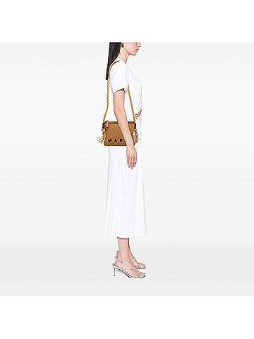 MARNI Raffia Logo Crossbody (view 2)