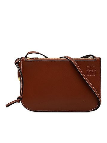 Loewe Leather Gate Double Zip Pouch (view 1)