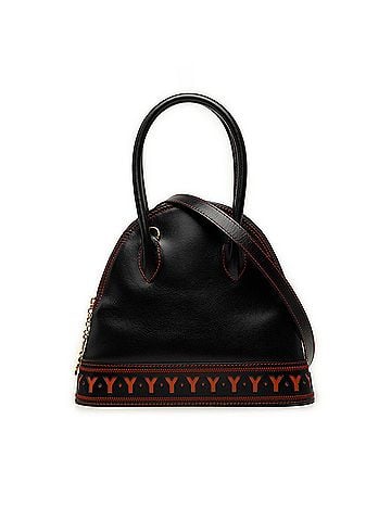 Saint Laurent Leather Y Cutout Satchel (view 1)