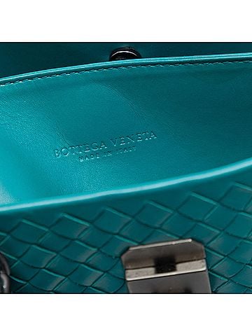 Bottega Veneta Small Nappa Intrecciato Roma Satchel (view 2)