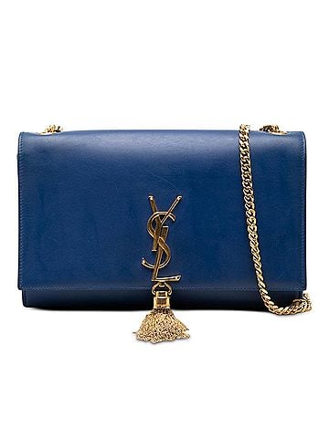Saint Laurent Medium Smooth Calfskin Monogram Kate Tassel Crossbody (view 1)